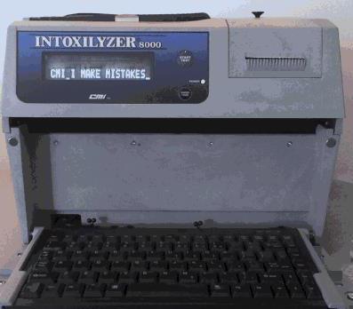 Intoxilyzer 8000 I Make Mistakes